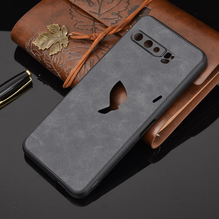 For Asus ZS661KS/ ROG Phone 3 Strix Shockproof Sheep Skin PC + PU + TPU Case