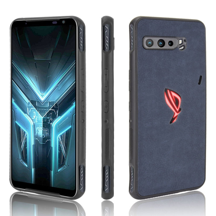 For Asus ZS661KS/ ROG Phone 3 Strix Shockproof Sheep Skin PC + PU + TPU Case