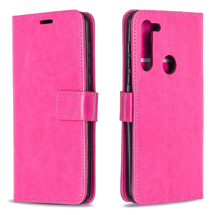 For Motorola Moto G8 Crazy Horse Texture Horizontal Flip Leather Case with Holder & Card Slots & Wallet & Photo Frame