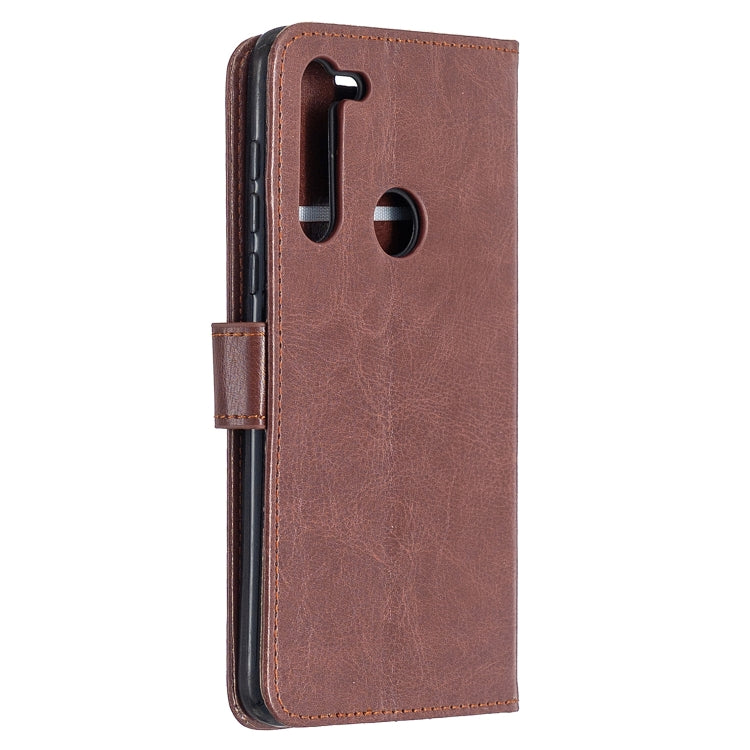 For Motorola Moto G8 Crazy Horse Texture Horizontal Flip Leather Case with Holder & Card Slots & Wallet & Photo Frame