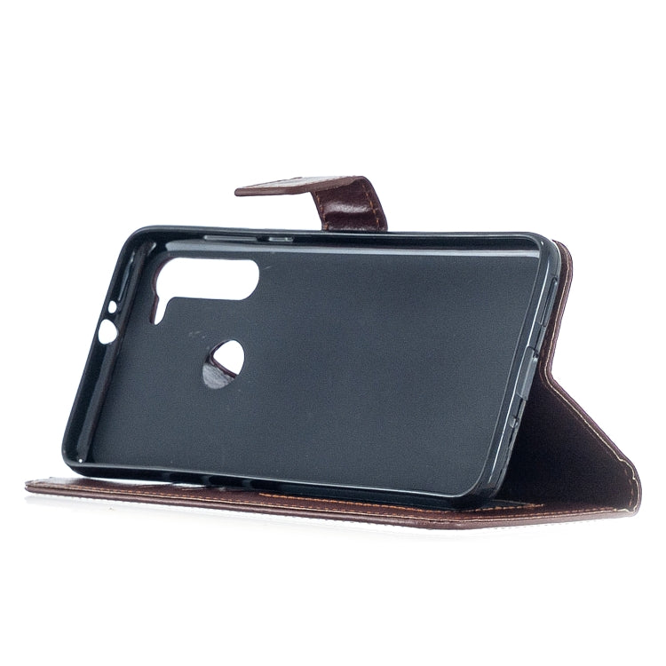 For Motorola Moto G8 Crazy Horse Texture Horizontal Flip Leather Case with Holder & Card Slots & Wallet & Photo Frame
