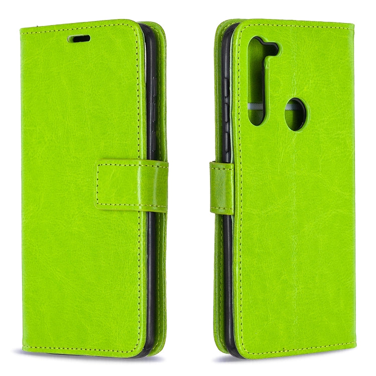 For Motorola Moto G8 Crazy Horse Texture Horizontal Flip Leather Case with Holder & Card Slots & Wallet & Photo Frame