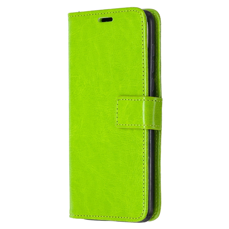 For Motorola Moto G8 Crazy Horse Texture Horizontal Flip Leather Case with Holder & Card Slots & Wallet & Photo Frame