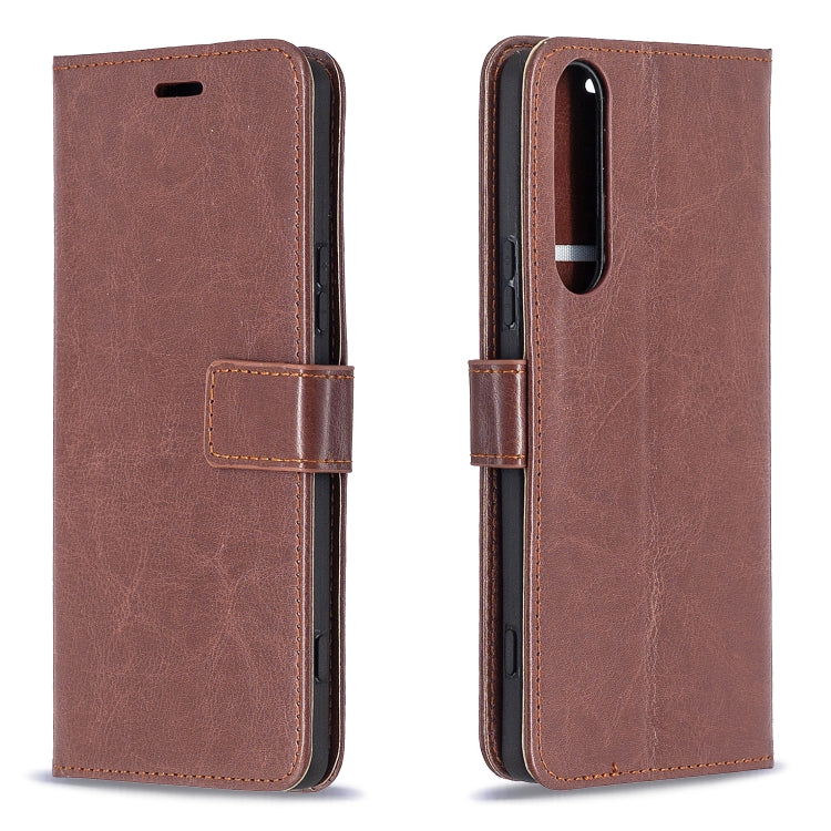 For Sony Xperia 1 II Crazy Horse Texture Horizontal Flip Leather Case with Holder & Card Slots & Wallet & Photo Frame
