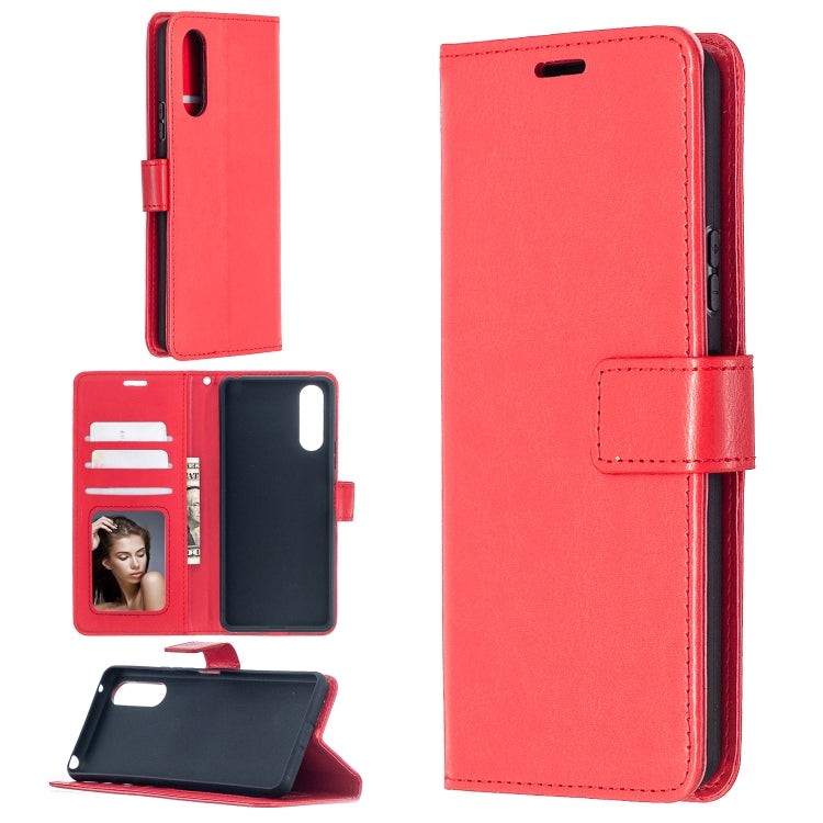 For Sony Xperia 10 II Crazy Horse Texture Horizontal Flip Leather Case with Holder & Card Slots & Wallet & Photo Frame