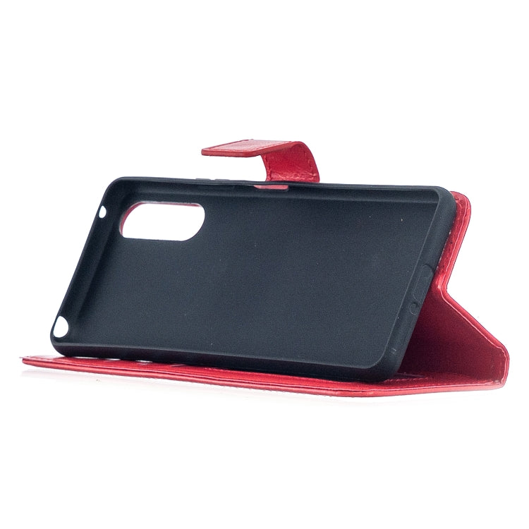 For Sony Xperia 10 II Crazy Horse Texture Horizontal Flip Leather Case with Holder & Card Slots & Wallet & Photo Frame