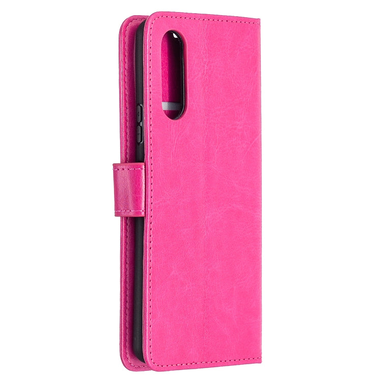 For Sony Xperia 10 II Crazy Horse Texture Horizontal Flip Leather Case with Holder & Card Slots & Wallet & Photo Frame