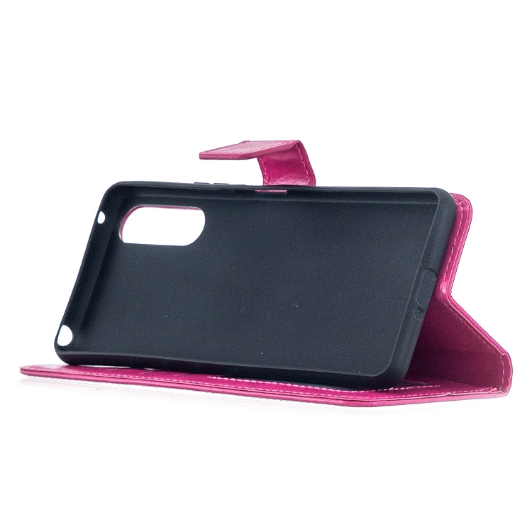 For Sony Xperia 10 II Crazy Horse Texture Horizontal Flip Leather Case with Holder & Card Slots & Wallet & Photo Frame