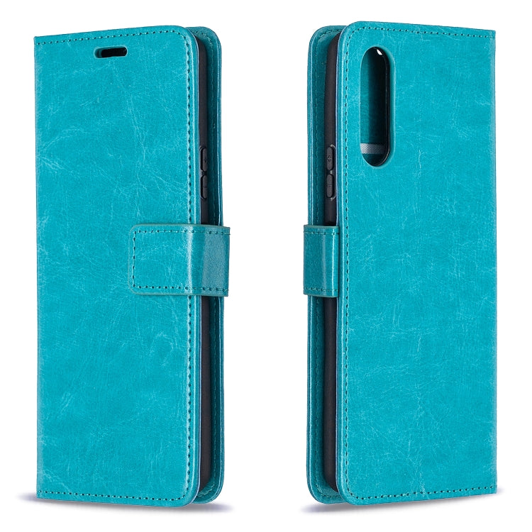 For Sony Xperia 10 II Crazy Horse Texture Horizontal Flip Leather Case with Holder & Card Slots & Wallet & Photo Frame