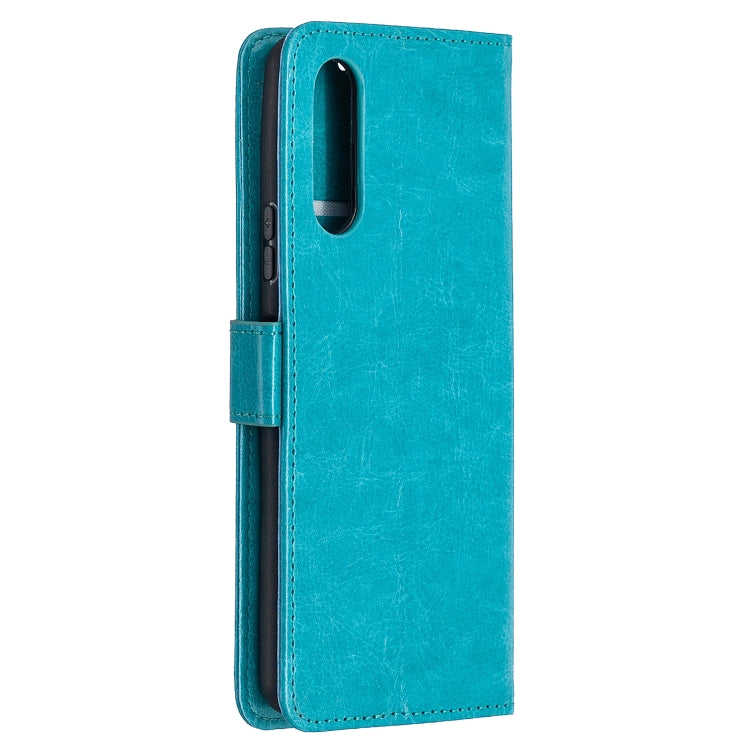 For Sony Xperia 10 II Crazy Horse Texture Horizontal Flip Leather Case with Holder & Card Slots & Wallet & Photo Frame