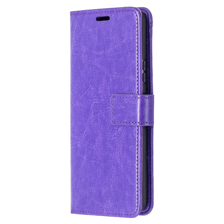 For Sony Xperia 10 II Crazy Horse Texture Horizontal Flip Leather Case with Holder & Card Slots & Wallet & Photo Frame