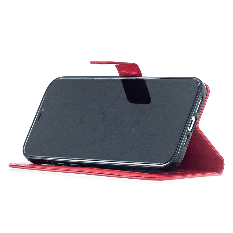 For iPhone 12 Pro Max Crazy Horse Texture Horizontal Flip Leather Case with Holder & Card Slots & Wallet & Photo Frame
