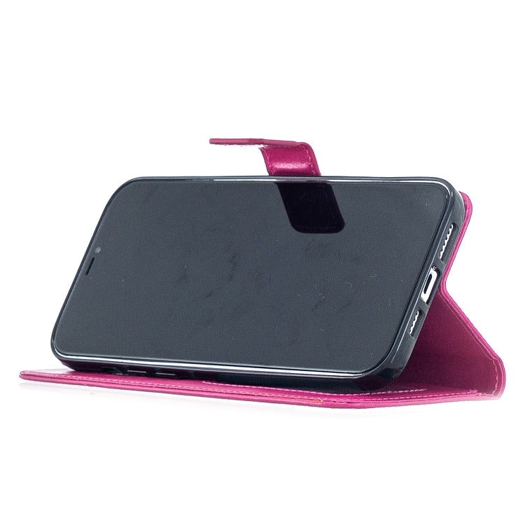 For iPhone 12 Pro Max Crazy Horse Texture Horizontal Flip Leather Case with Holder & Card Slots & Wallet & Photo Frame