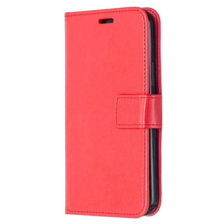 For iPhone 12 / 12 Pro Crazy Horse Texture Horizontal Flip Leather Case with Holder & Card Slots & Wallet & Photo Frame