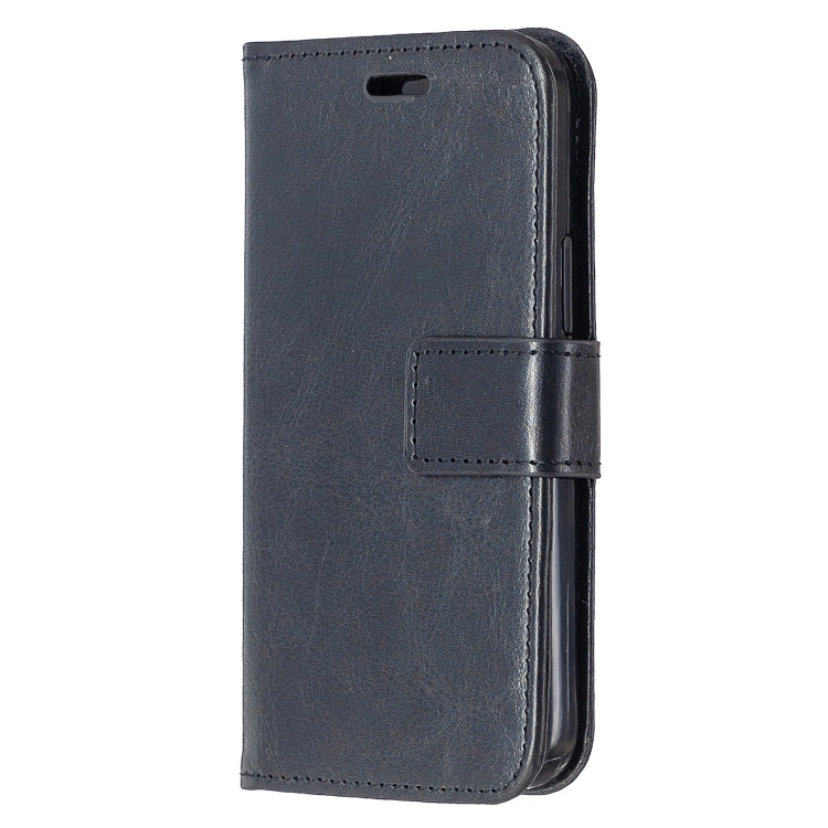 For iPhone 12 mini Crazy Horse Texture Horizontal Flip Leather Case with Holder & Card Slots & Wallet & Photo Frame