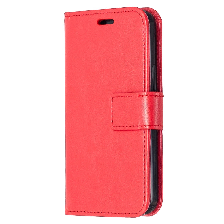 For iPhone 12 mini Crazy Horse Texture Horizontal Flip Leather Case with Holder & Card Slots & Wallet & Photo Frame