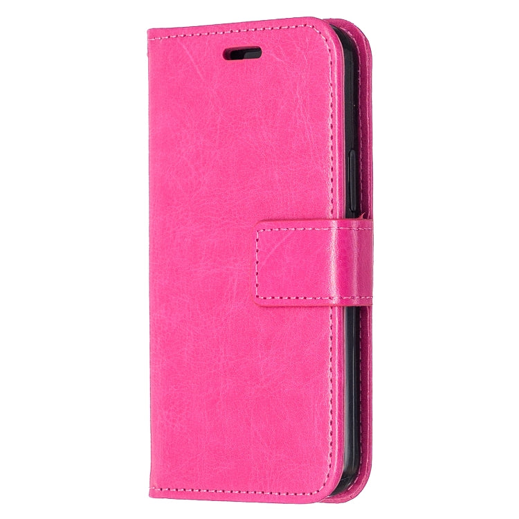 For iPhone 12 mini Crazy Horse Texture Horizontal Flip Leather Case with Holder & Card Slots & Wallet & Photo Frame
