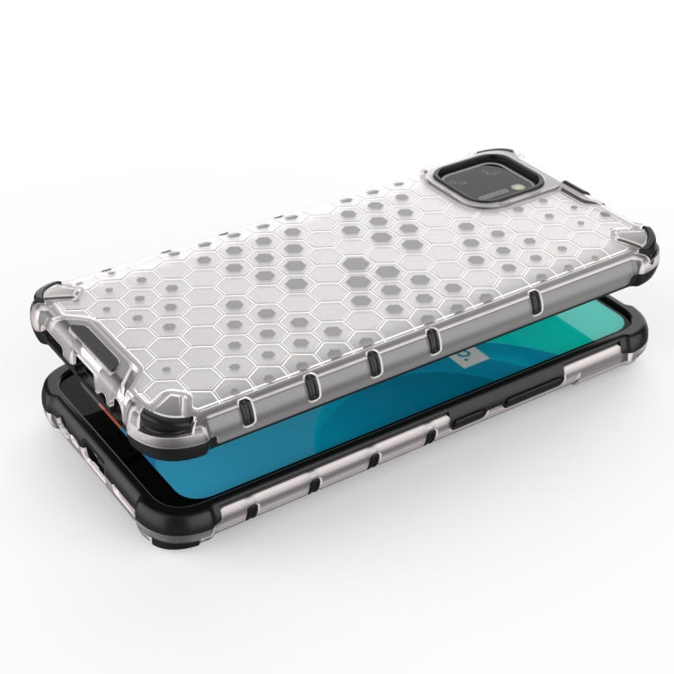 For OPPO Realme C11 Shockproof Honeycomb PC + TPU Case