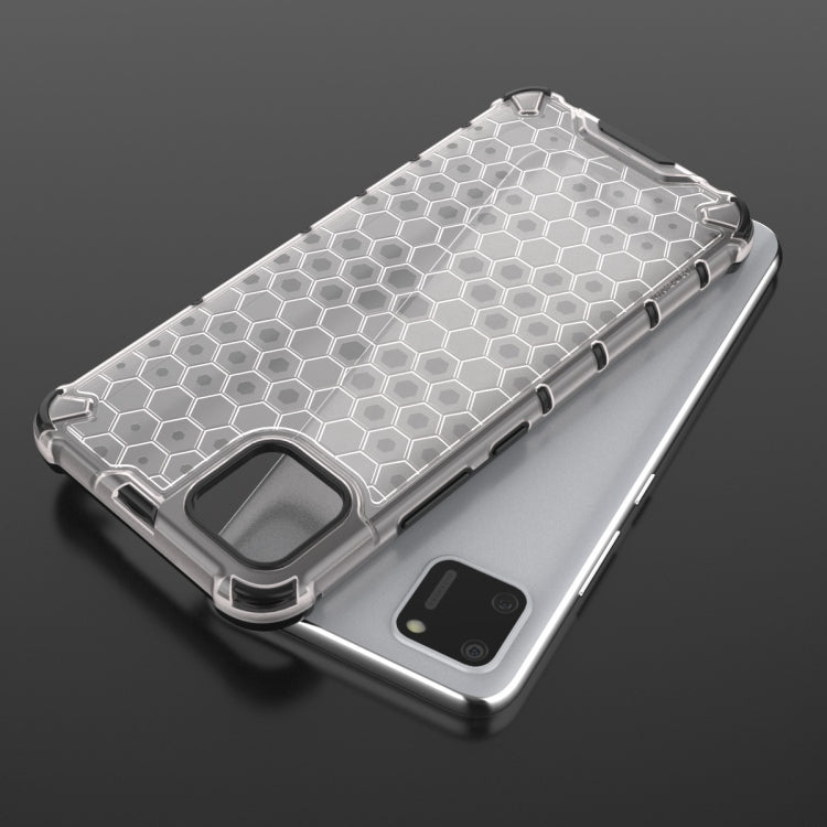 For OPPO Realme C11 Shockproof Honeycomb PC + TPU Case