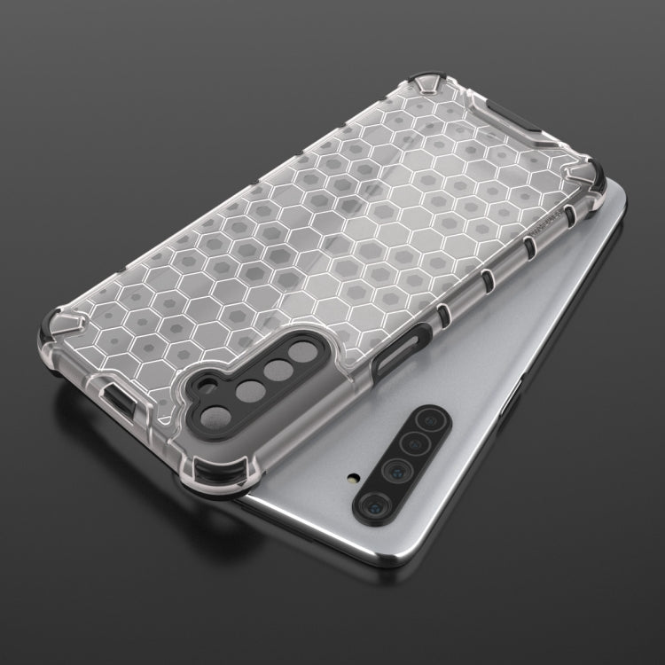 For OPPO Realme 6 Shockproof Honeycomb PC + TPU Case