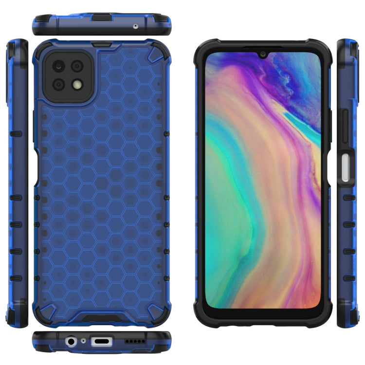 For Huawei Enjoy 20  Shockproof Honeycomb PC + TPU Case