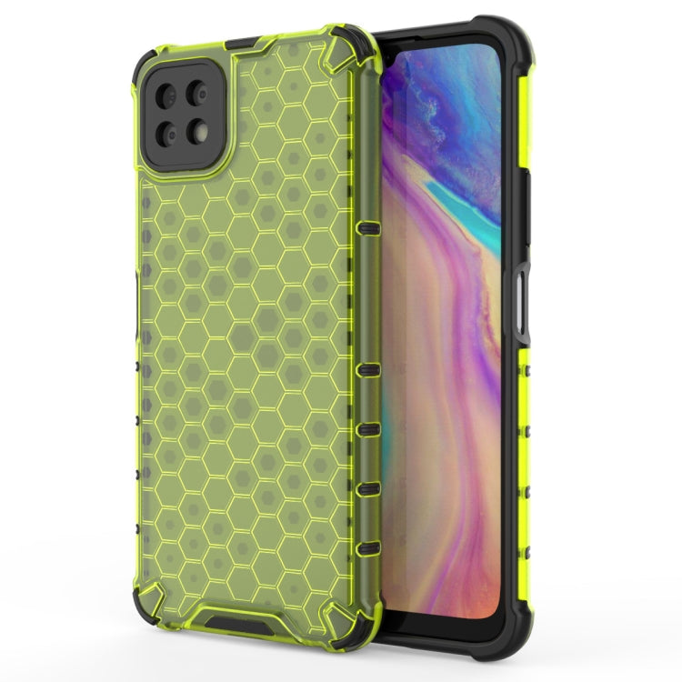 For Huawei Enjoy 20  Shockproof Honeycomb PC + TPU Case