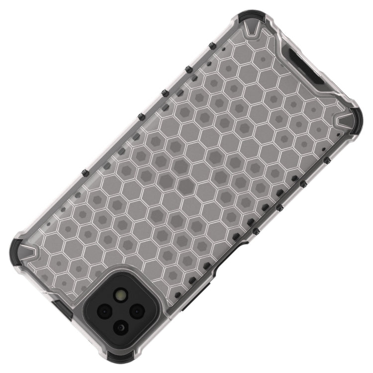For Huawei Enjoy 20  Shockproof Honeycomb PC + TPU Case