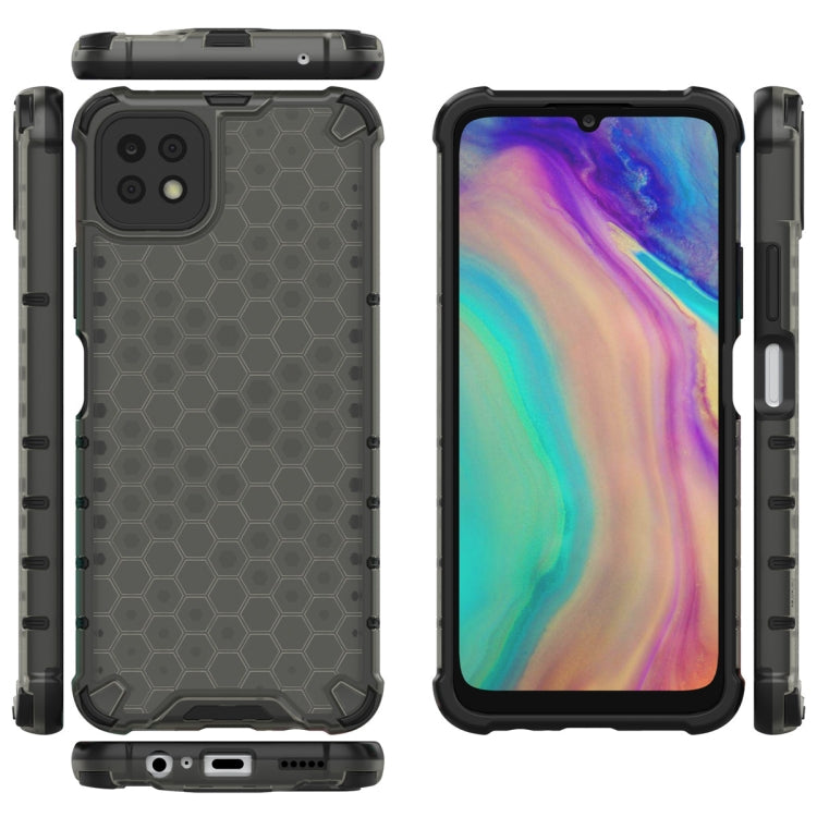 For Huawei Enjoy 20  Shockproof Honeycomb PC + TPU Case