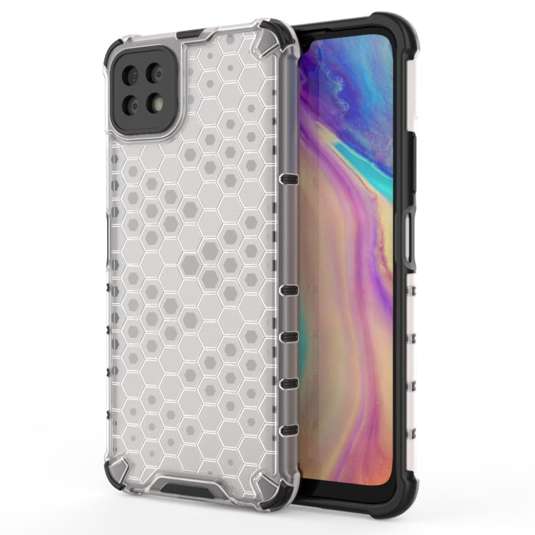 For Huawei Enjoy 20  Shockproof Honeycomb PC + TPU Case