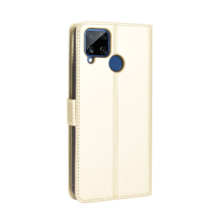 For OPPO Realme C15 Retro Crazy Horse Texture Horizontal Flip Leather Case with Holder & Card Slots & Photo Frame