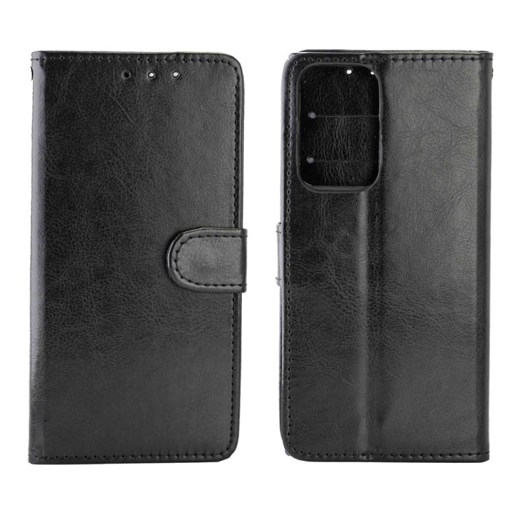 For Samsung Galaxy Note20 Ultra 5G Crazy Horse Texture Leather Horizontal Flip Protective Case with Holder & Card Slots & Wallet & Photo Frame