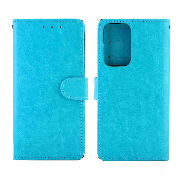 For Samsung Galaxy Note20 Ultra 5G Crazy Horse Texture Leather Horizontal Flip Protective Case with Holder & Card Slots & Wallet & Photo Frame