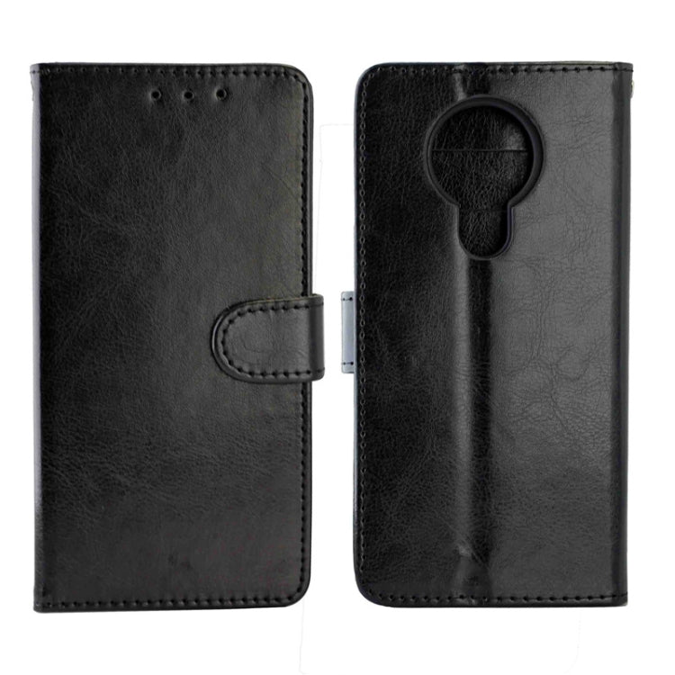 For Nokia5.3 Crazy Horse Texture Leather Horizontal Flip Protective Case with Holder & Card Slots & Wallet & Photo Frame