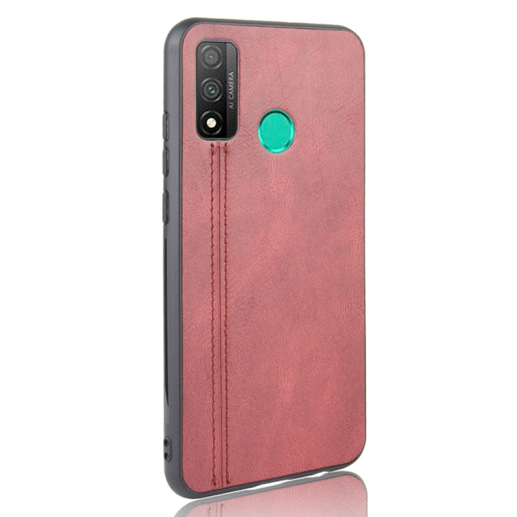 For Huawei P smart 2020/Nova Lite 3+ Shockproof Sewing Cow Pattern Skin PC + PU + TPU Case