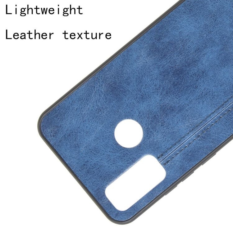 For Huawei P smart 2020/Nova Lite 3+ Shockproof Sewing Cow Pattern Skin PC + PU + TPU Case