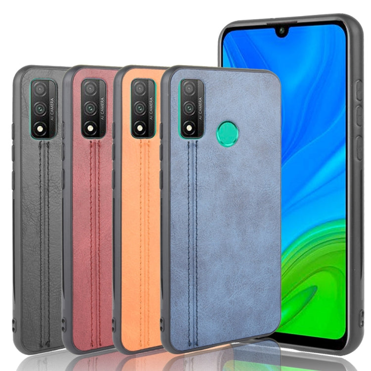 For Huawei P smart 2020/Nova Lite 3+ Shockproof Sewing Cow Pattern Skin PC + PU + TPU Case