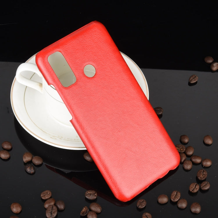 For Huawei P Smart 2020/Nova Lite 3+ Shockproof Litchi Texture PC + PU Case