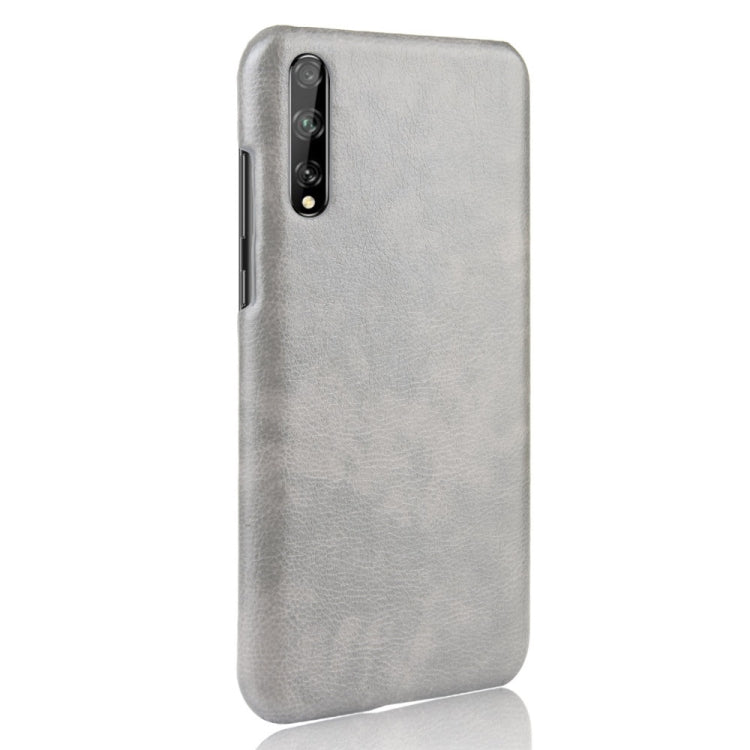 For Huawei P Smart S Shockproof Litchi Texture PC + PU Case