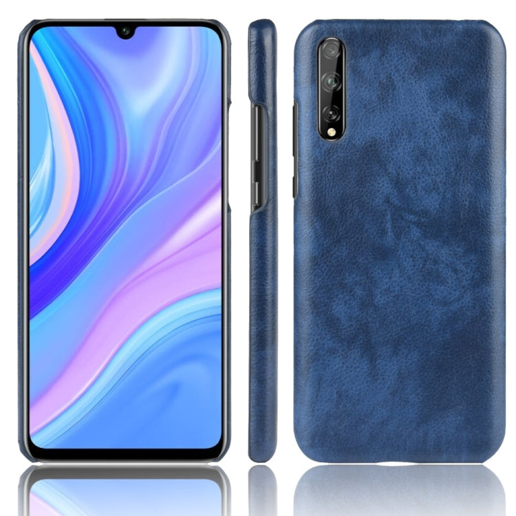 For Huawei P Smart S Shockproof Litchi Texture PC + PU Case