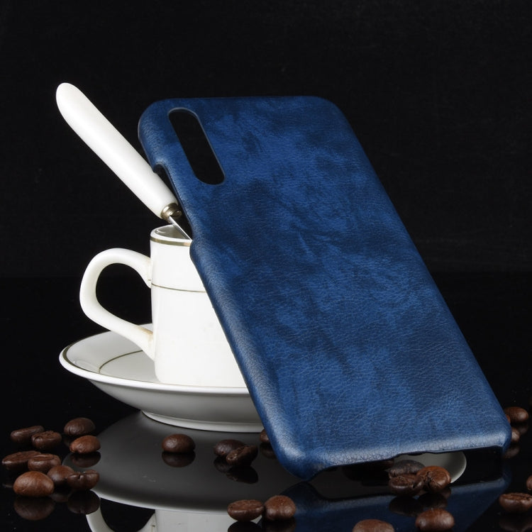 For Huawei P Smart S Shockproof Litchi Texture PC + PU Case