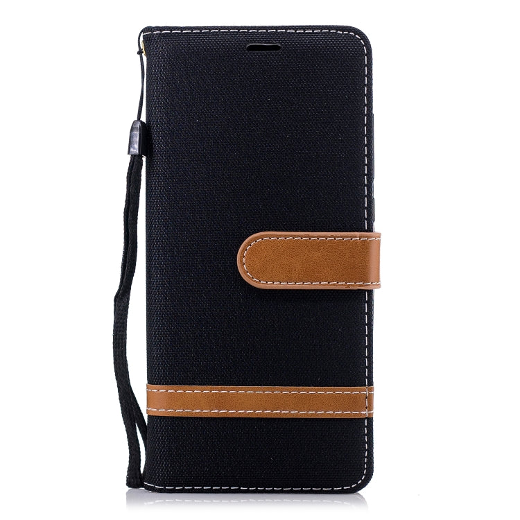 Color Matching Denim Texture Leather Case for Nokia 5.1 (2018), with Holder & Card Slots & Wallet & Lanyard