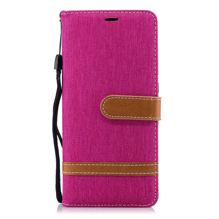 Color Matching Denim Texture Leather Case for Nokia 5.1 (2018), with Holder & Card Slots & Wallet & Lanyard
