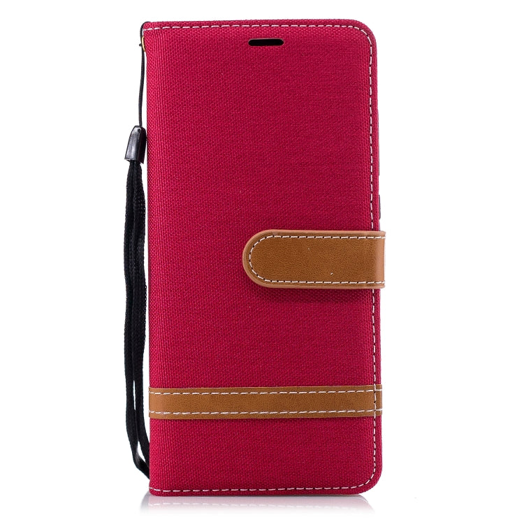 Color Matching Denim Texture Leather Case for Nokia 5.1 (2018), with Holder & Card Slots & Wallet & Lanyard