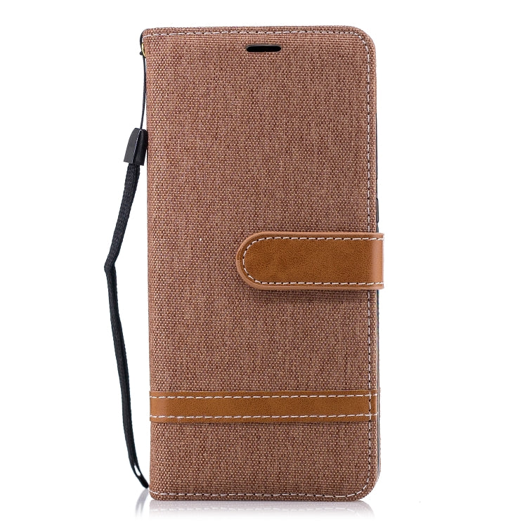 Color Matching Denim Texture Leather Case for Nokia 5.1 (2018), with Holder & Card Slots & Wallet & Lanyard