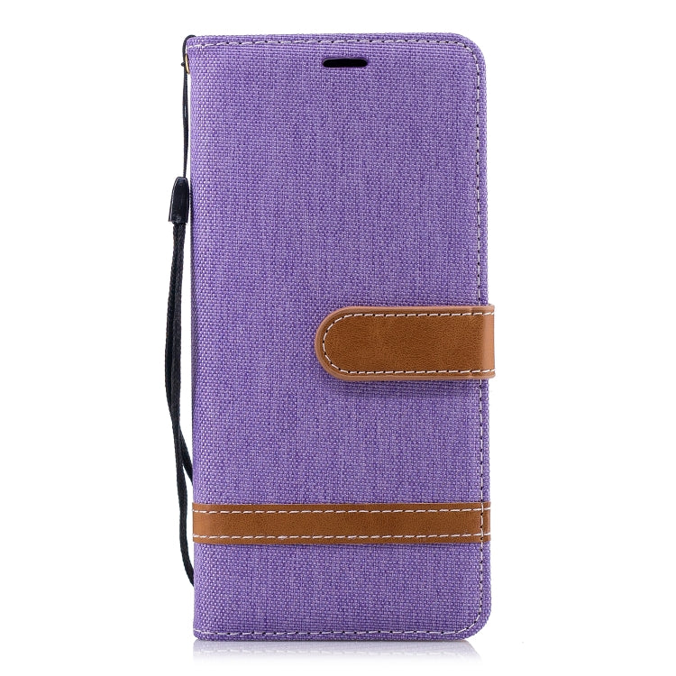 Color Matching Denim Texture Leather Case for Nokia 5.1 (2018), with Holder & Card Slots & Wallet & Lanyard