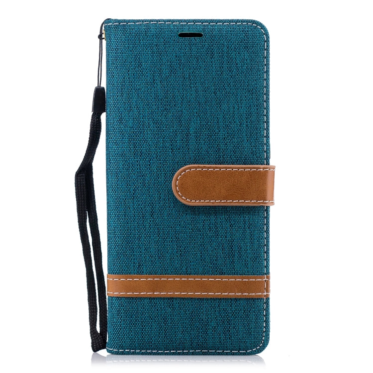 Color Matching Denim Texture Leather Case for Nokia 5.1 (2018), with Holder & Card Slots & Wallet & Lanyard