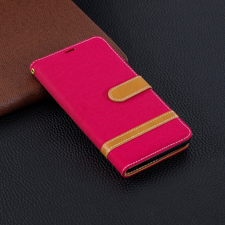 Color Matching Denim Texture Leather Case for Nokia 2.1 (2018) , with Holder & Card Slots & Wallet & Lanyard