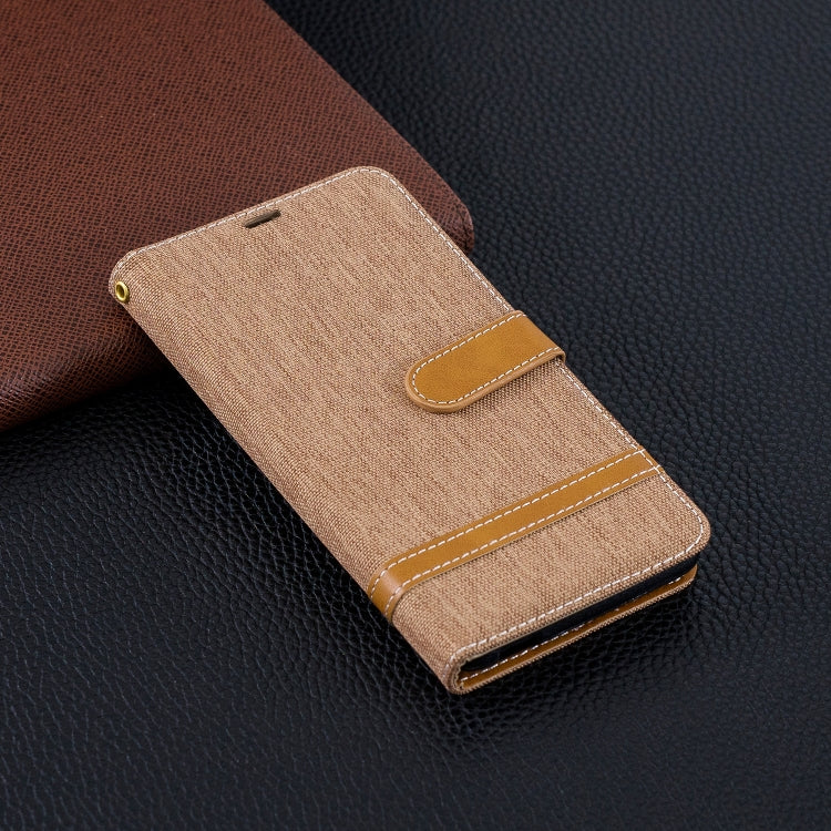 Color Matching Denim Texture Leather Case for Nokia 2.1 (2018) , with Holder & Card Slots & Wallet & Lanyard