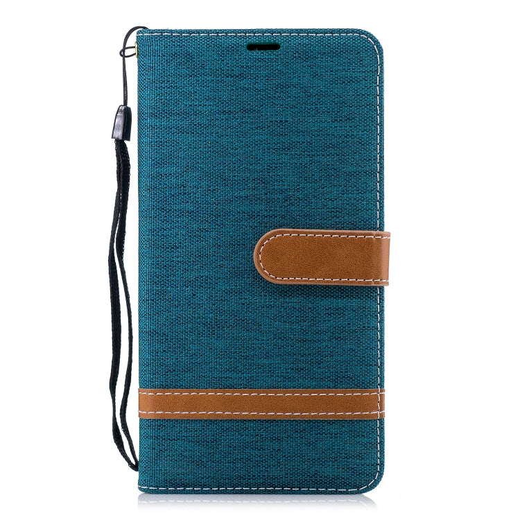 Color Matching Denim Texture Leather Case for Nokia 2.1 (2018) , with Holder & Card Slots & Wallet & Lanyard
