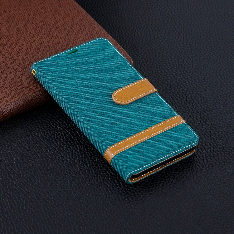 Color Matching Denim Texture Leather Case for Nokia 2.1 (2018) , with Holder & Card Slots & Wallet & Lanyard